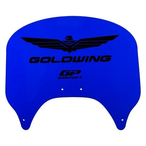 GP Kompozit Honda Gold Wing 2004-2017 Uyumlu Arka Cam Mavi
