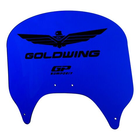 GP Kompozit Honda Gold Wing 2004-2017 Uyumlu Arka Cam Mavi
