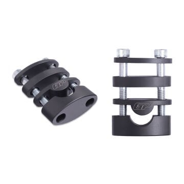 GP Kompozit Universal Ayarlı Gidon Yükseltme Universal Siyah 28 mm