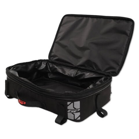 GP Kompozit Universal 37 lt Alüminyum ve Kumaş Motosiklet Çanta Seti Gri