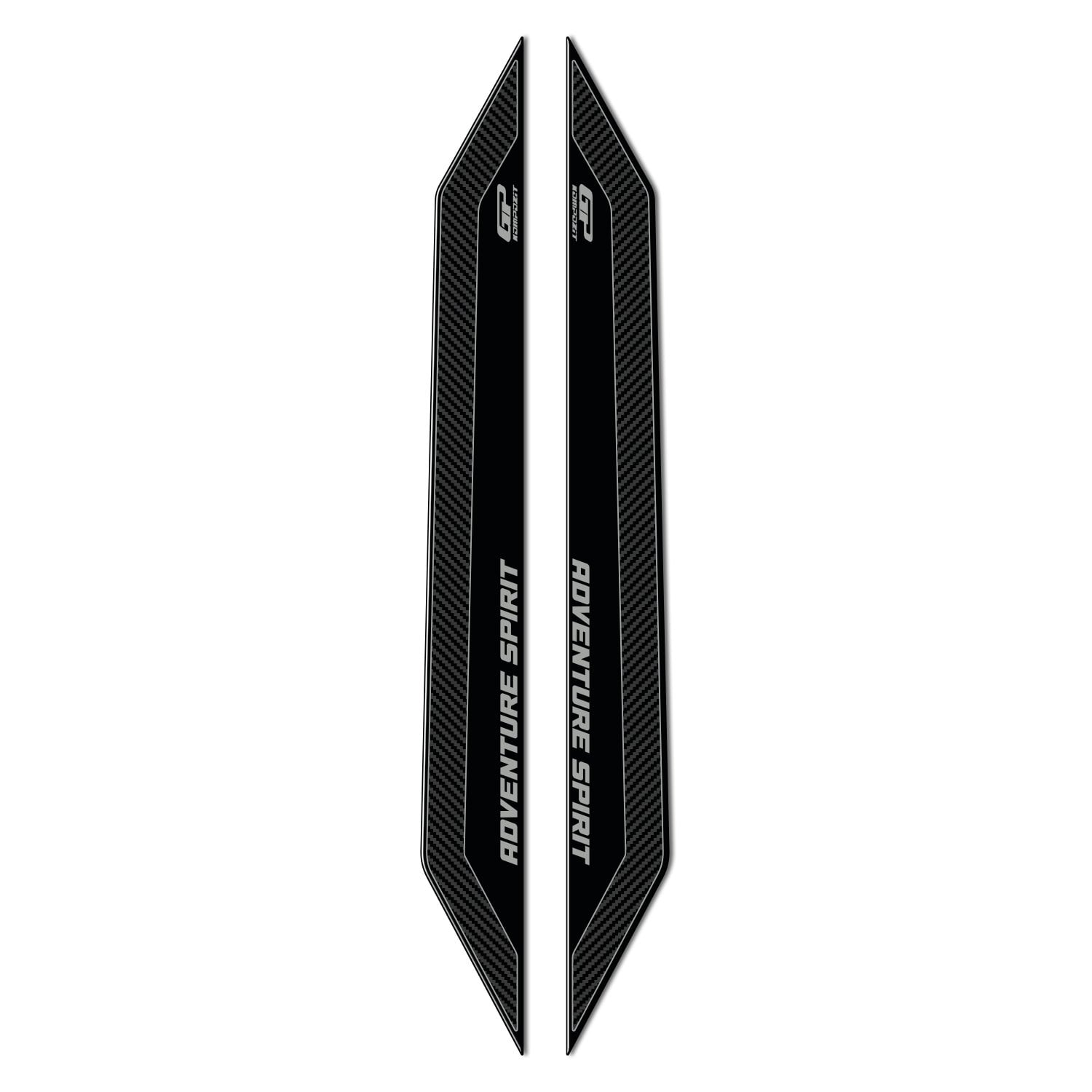 GP Kompozit Honda ADV 350 2023-2026 Uyumlu Sele Altı Yan Pad Karbon