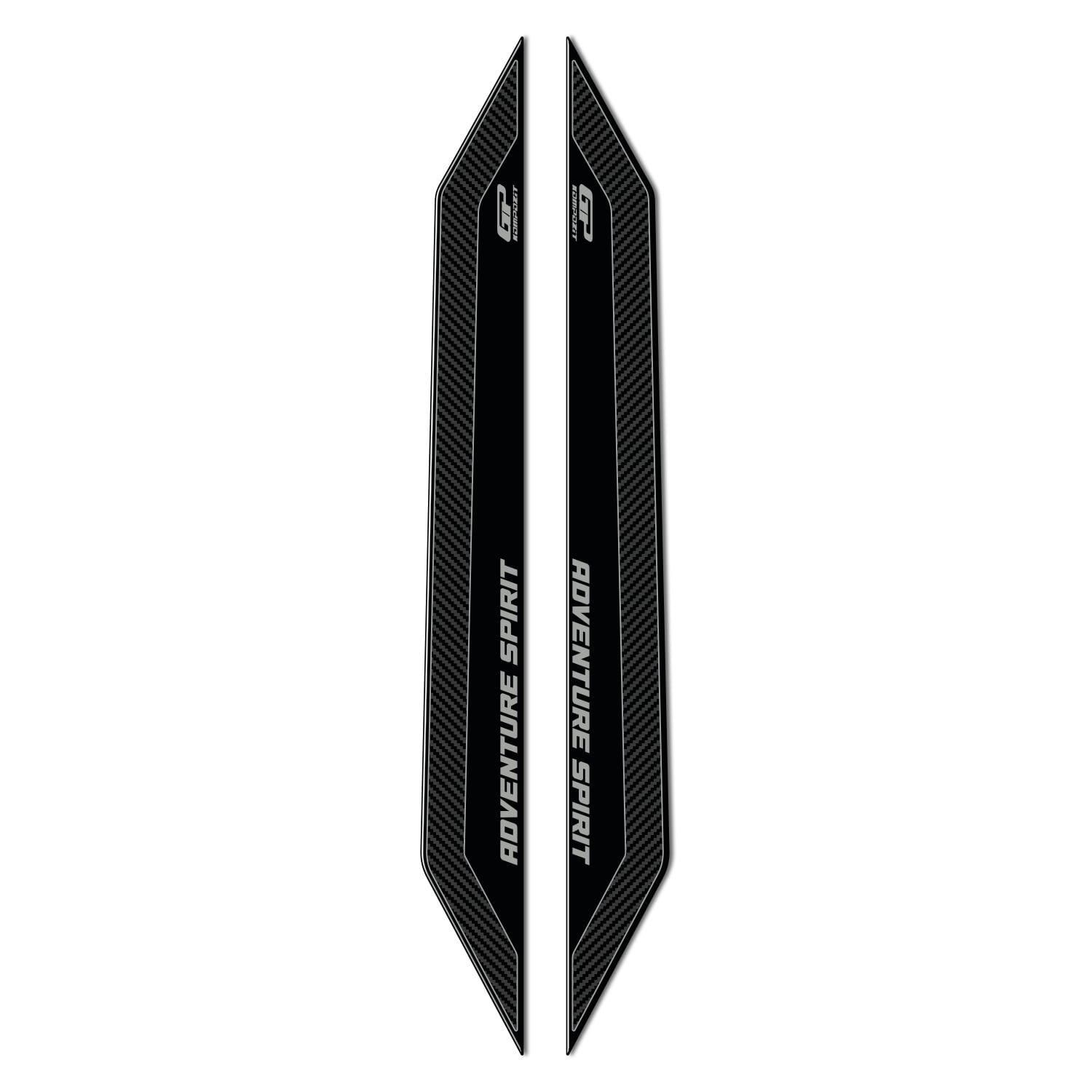 GP Kompozit Honda ADV 350 2023-2026 Uyumlu Sele Altı Yan Pad Karbon