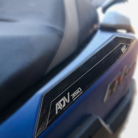 GP Kompozit Honda ADV 350 2023-2026 Uyumlu Sele Altı Yan Pad Karbon