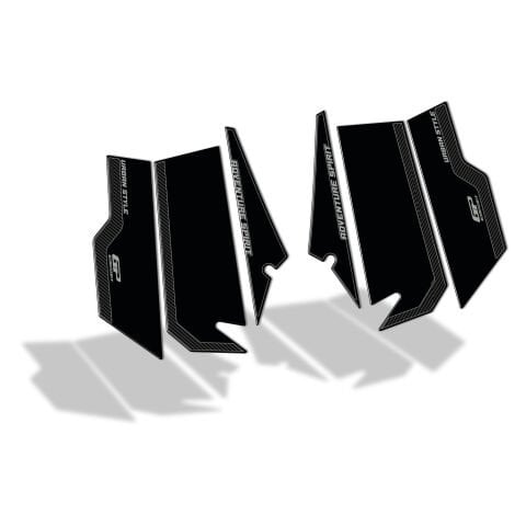 GP Kompozit Honda ADV 350 2023-2026 Uyumlu Yan Pad Karbon