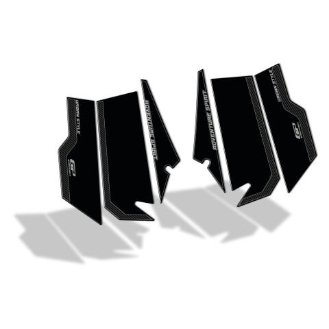 GP Kompozit Honda ADV 350 2023-2026 Uyumlu Yan Pad Karbon