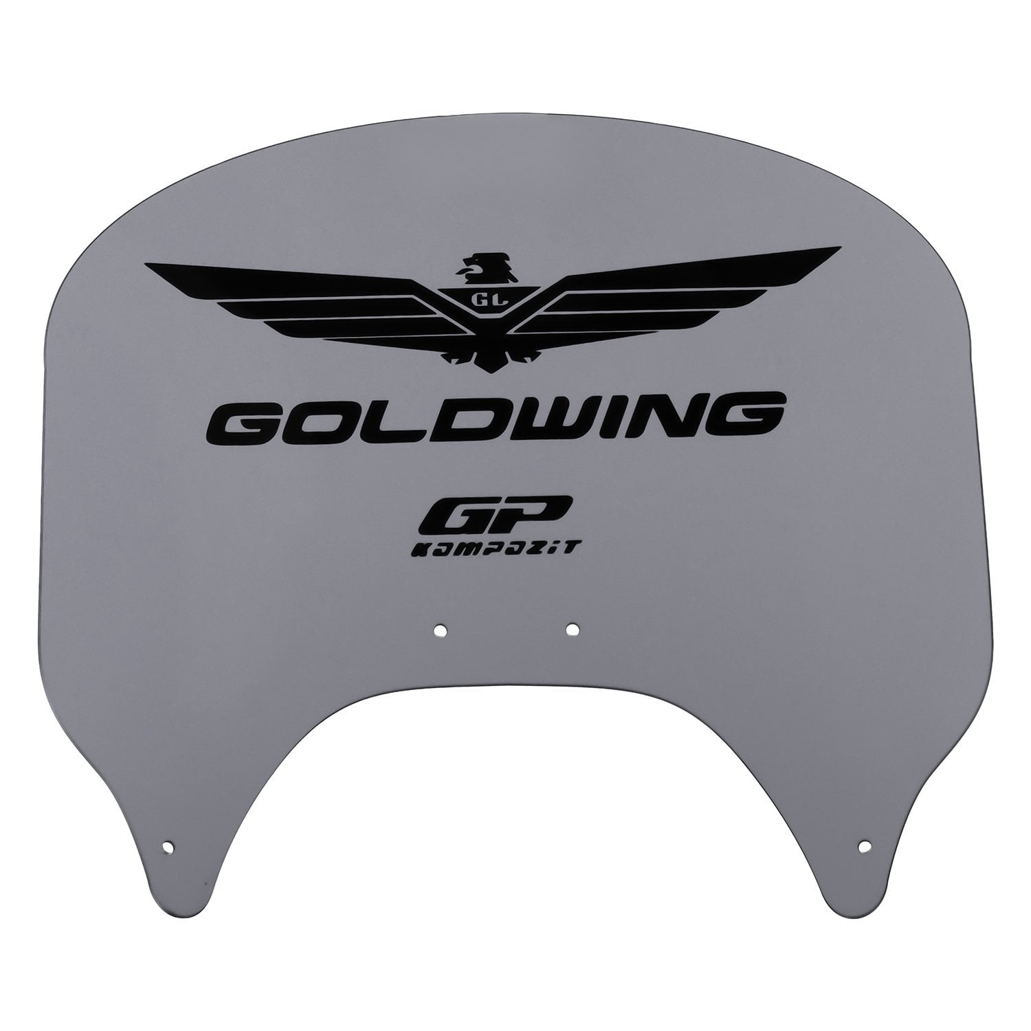 GP Kompozit Honda Gold Wing 2004-2017 Uyumlu Arka Cam Gri