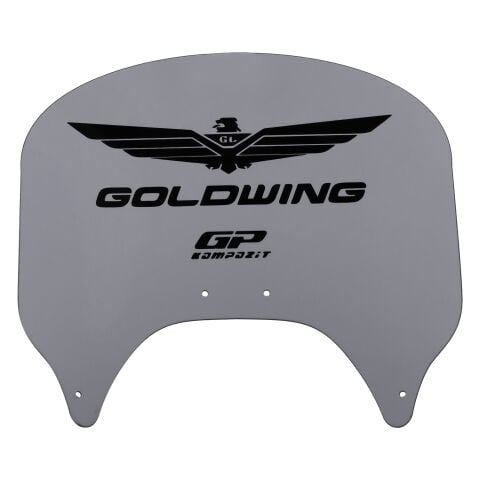 GP Kompozit Honda Gold Wing 2004-2017 Uyumlu Arka Cam Gri