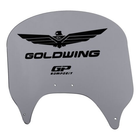 GP Kompozit Honda Gold Wing 2004-2017 Uyumlu Arka Cam Gri