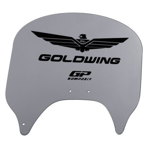 GP Kompozit Honda Gold Wing 2004-2017 Uyumlu Arka Cam Gri