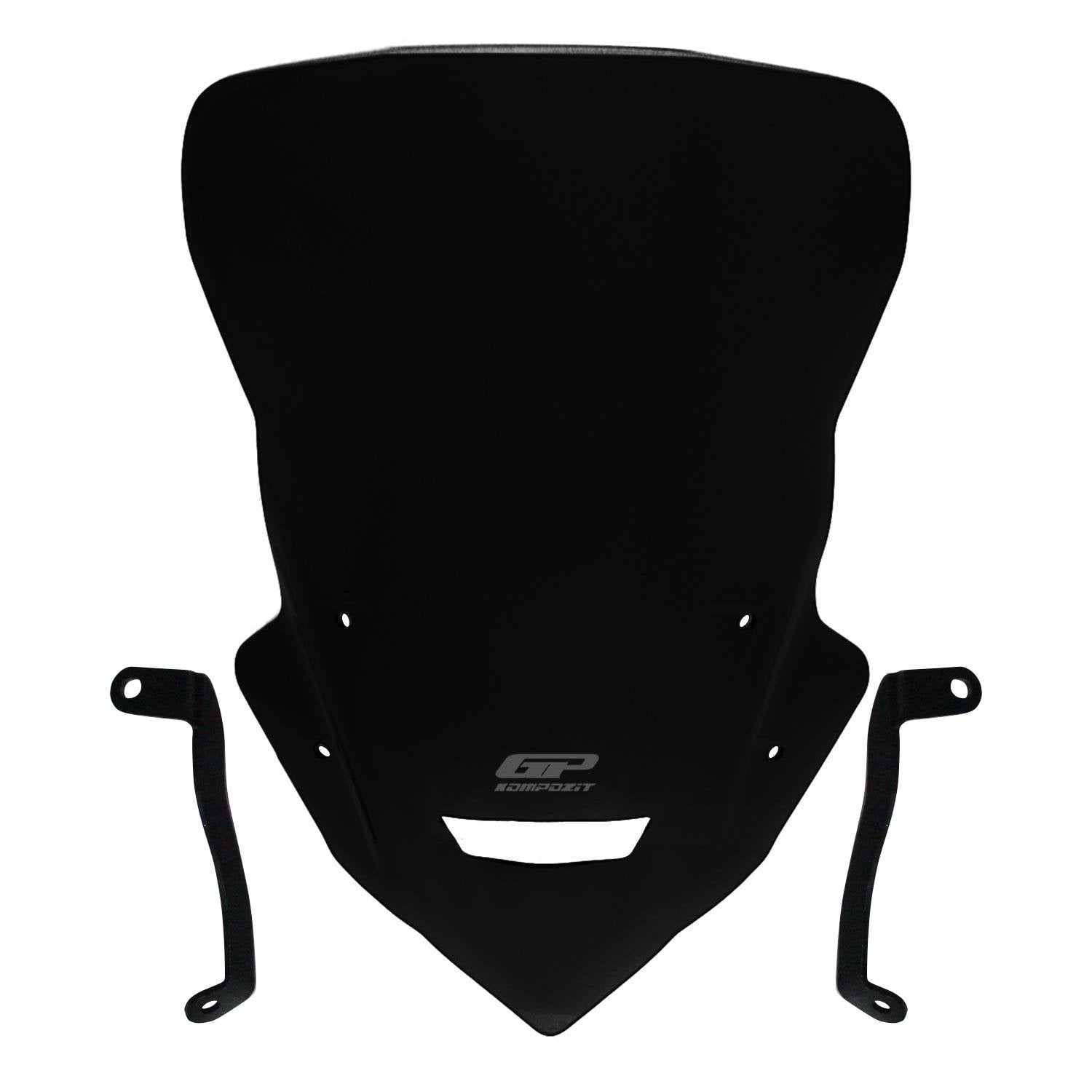 GP Kompozit Yamaha MT-25 2020-2026 Uyumlu Tur Camı Siyah
