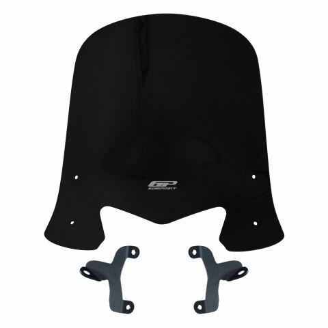 GP Kompozit TVS Jupiter 110/125 2023-2024 Uyumlu Ön Cam Siyah