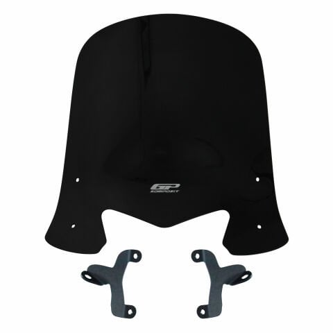 GP Kompozit TVS Jupiter 110/125 2023-2024 Uyumlu Ön Cam Siyah