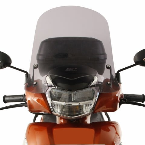 GP Kompozit TVS Jupiter 110/125 2023-2024 Uyumlu Ön Cam Siyah