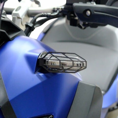 GP Kompozit Honda ADV 350 2023-2026 Uyumlu Sinyal Koruma Siyah