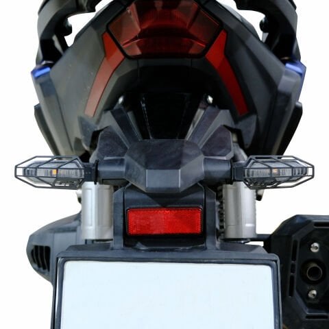 GP Kompozit Honda ADV 350 2023-2026 Uyumlu Sinyal Koruma Siyah