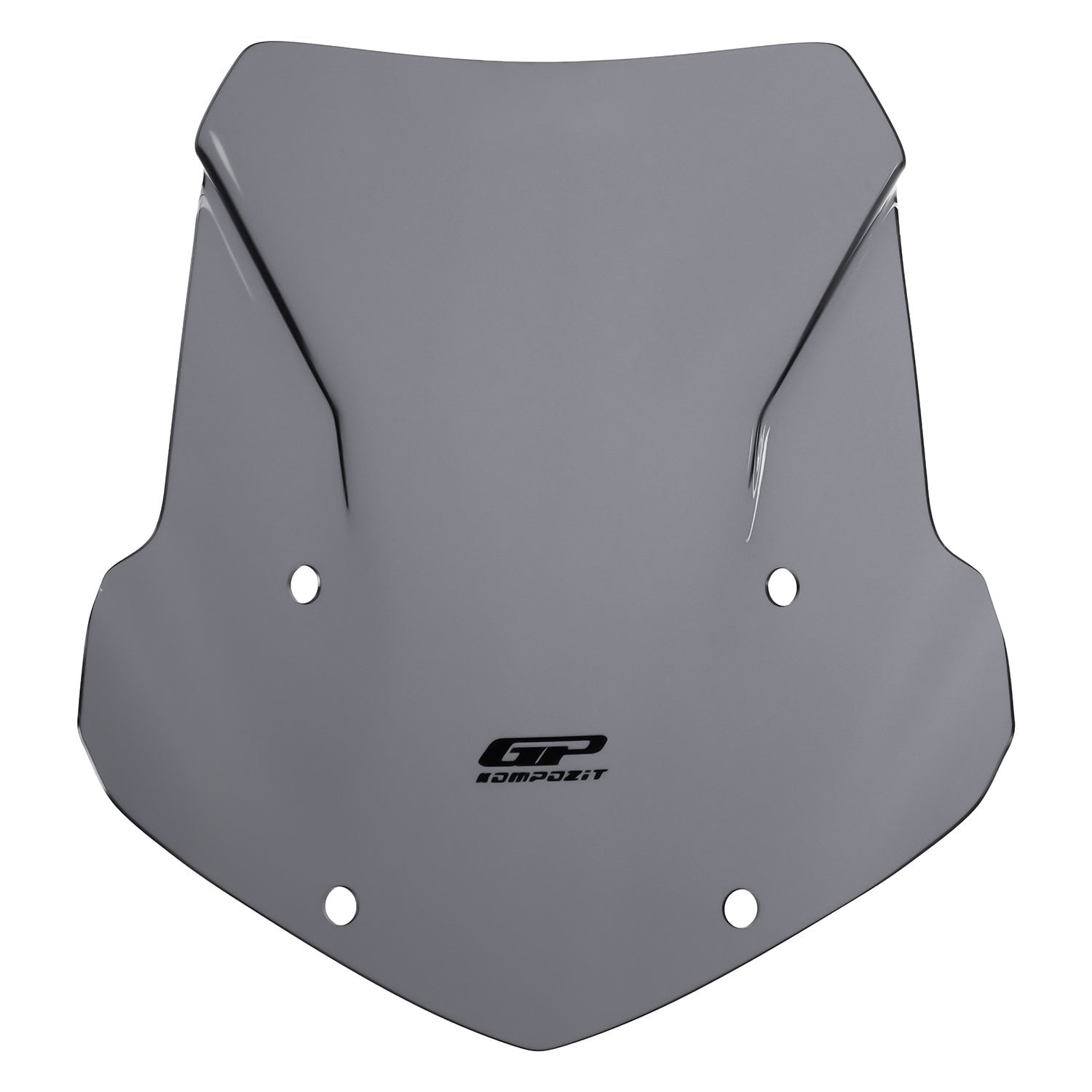 GP Kompozit BMW R 1200 GS / R 1250 GS 2014-2024 Uyumlu Ön Cam Gri