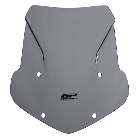 GP Kompozit BMW R 1200 GS / R 1250 GS 2014-2024 Uyumlu Ön Cam Gri