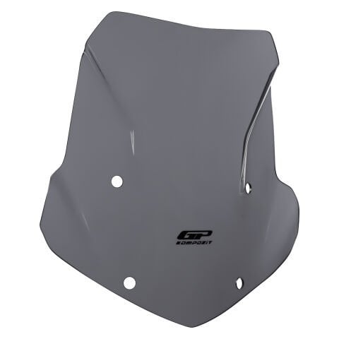 GP Kompozit BMW R 1200 GS / R 1250 GS 2014-2024 Uyumlu Ön Cam Gri