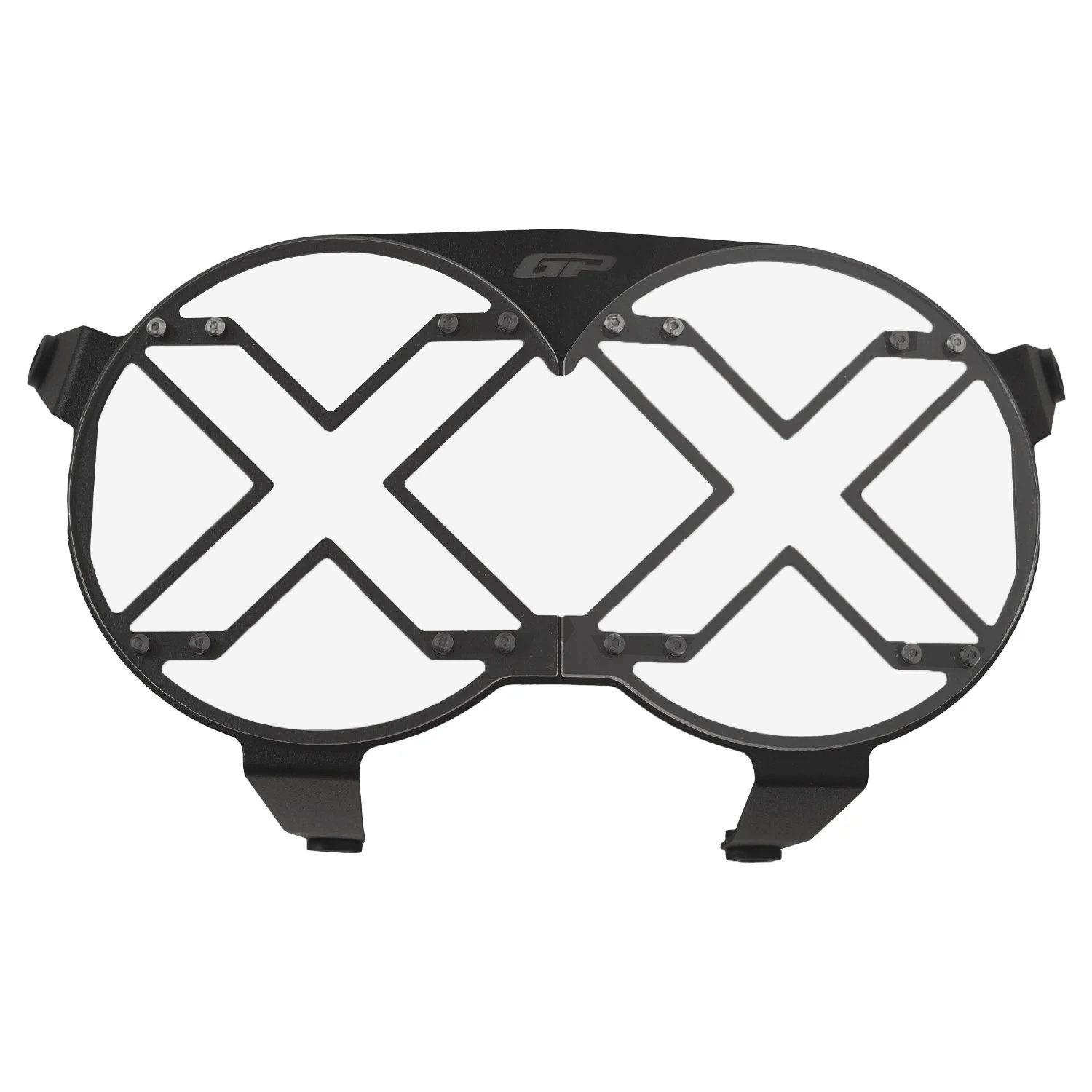 GP Kompozit Ducati DesertX 2022-2025 Uyumlu Far Koruma Siyah