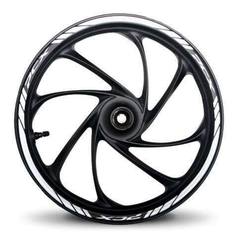 GP Kompozit Honda PCX 125 / 150 2014-2026 Uyumlu Jant Şeridi Reflektif Gri