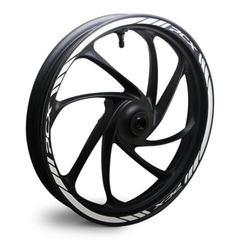 GP Kompozit Honda PCX 125 / 150 2014-2026 Uyumlu Jant Şeridi Reflektif Gri