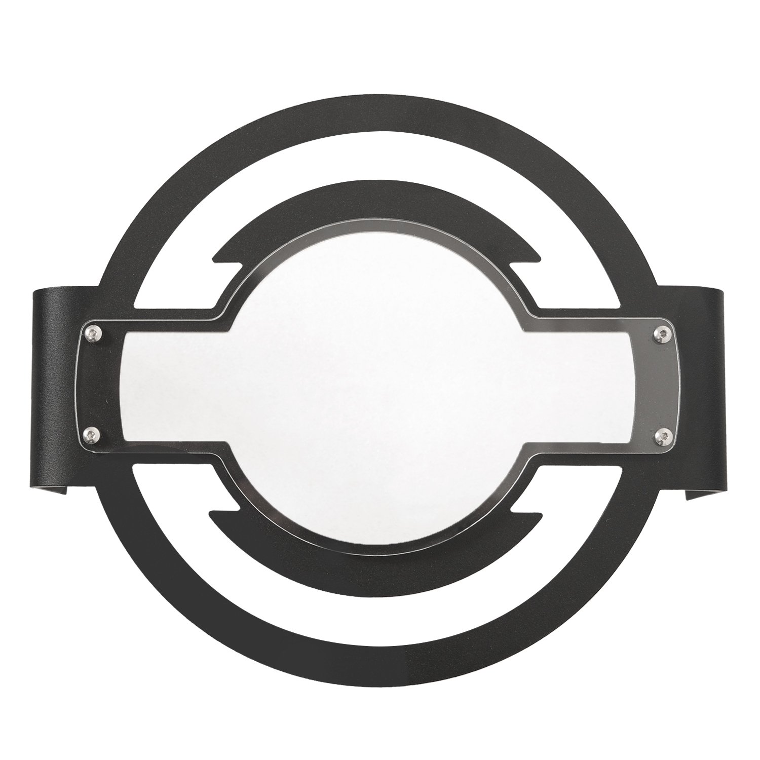 GP Kompozit Moto Morını Seıemmezzo 2022-2024 Uyumlu Far Koruma Siyah