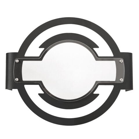 GP Kompozit Moto Morını Seıemmezzo 2022-2024 Uyumlu Far Koruma Siyah