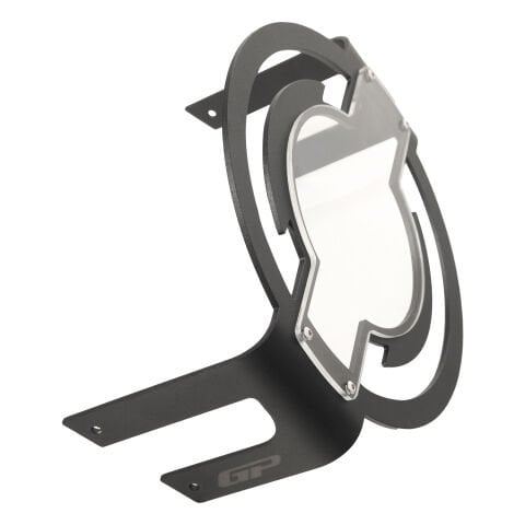 GP Kompozit Moto Morını Seıemmezzo 2022-2024 Uyumlu Far Koruma Siyah