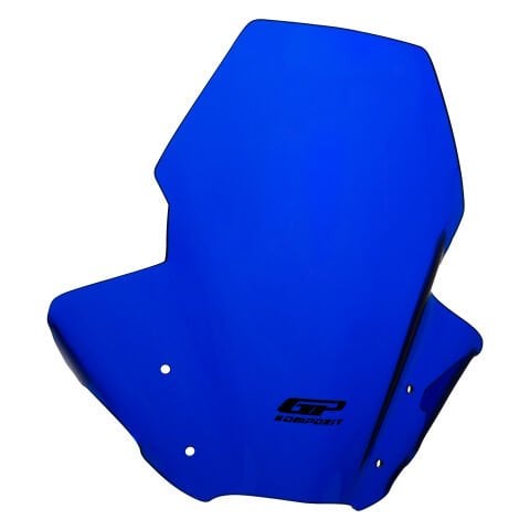 GP Kompozit Yamaha MT-07 2018-2020 Uyumlu Ön Cam Mavi