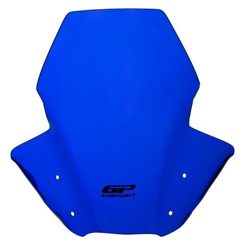 GP Kompozit Yamaha MT-07 2018-2020 Uyumlu Ön Cam Mavi