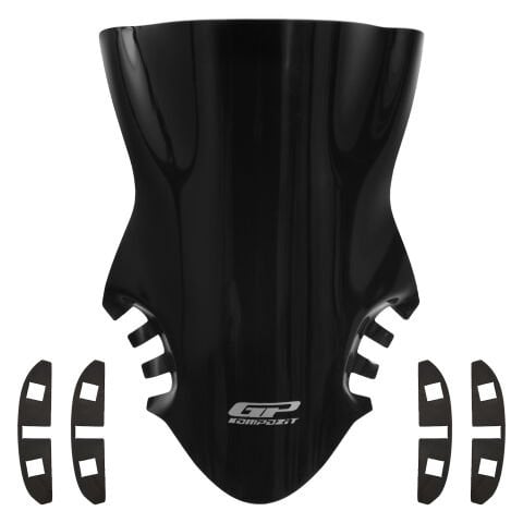 GP Kompozit CF Moto 450 SR 2023-2024 Uyumlu Ön Cam Siyah