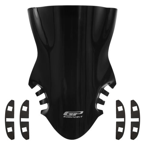 GP Kompozit CF Moto 450 SR 2023-2026 Uyumlu Ön Cam Siyah