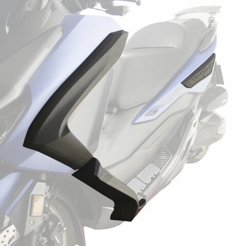 GP Kompozit Honda Forza 250 2023-2026 Uyumlu Üst/Alt Bacak ve Grenaj Koruma Seti Siyah