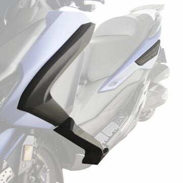 GP Kompozit Honda Forza 250 2023-2025 Uyumlu Üst/Alt Bacak ve Grenaj Koruma Seti Siyah