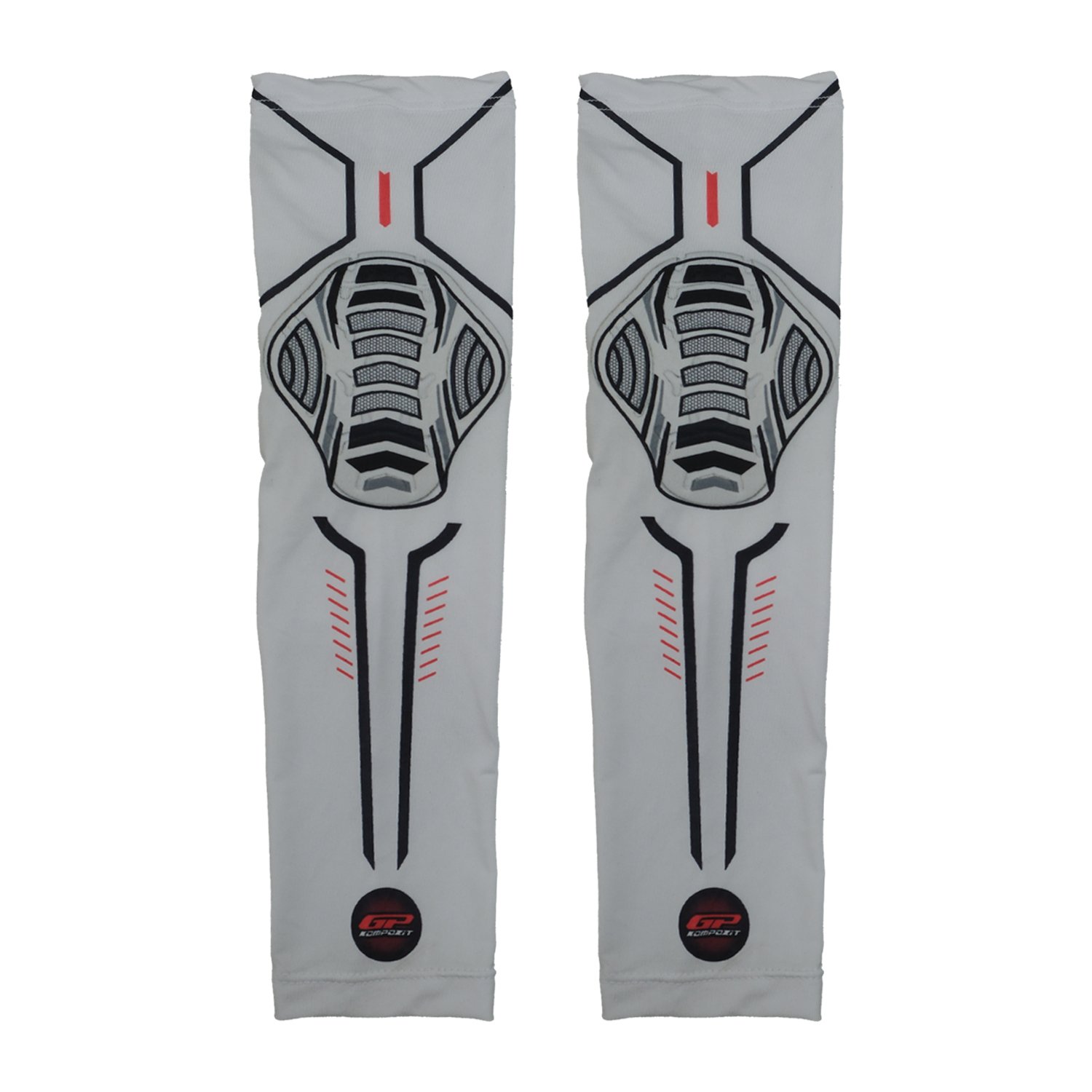 GP Kompozit Universal Motosiklet Kolluk Beyaz