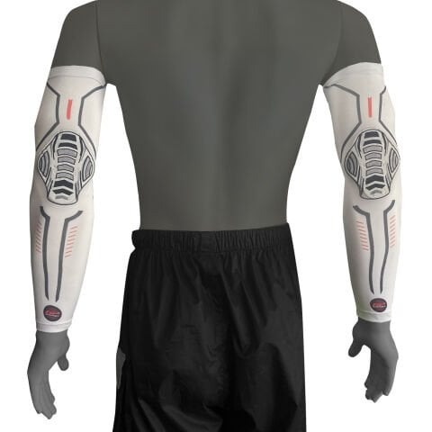 GP Kompozit Universal Motosiklet Kolluk Beyaz