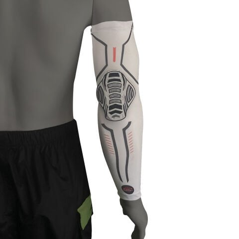 GP Kompozit Universal Motosiklet Kolluk Beyaz