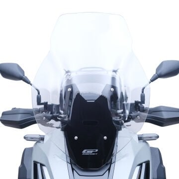 GP Kompozit Honda ADV 350 2023-2025 Uyumlu Baskılı Ön Cam Şeffaf