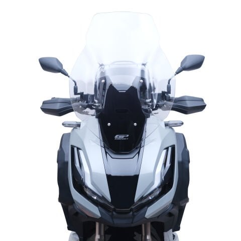 GP Kompozit Honda ADV 350 2023-2025 Uyumlu Baskılı Ön Cam Şeffaf