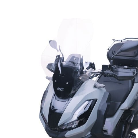 GP Kompozit Honda ADV 350 2023-2026 Uyumlu Baskılı Ön Cam Şeffaf