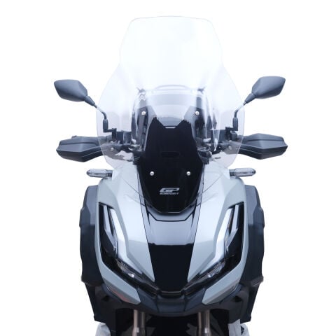 GP Kompozit Honda ADV 350 2023-2026 Uyumlu Baskılı Ön Cam Şeffaf