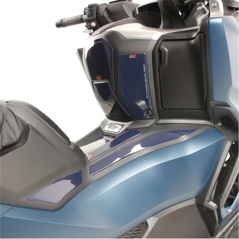 GP Kompozit Honda Forza 750 2021-2024 Uyumlu Tank Pad Seti Lacivert