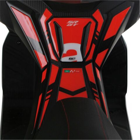 GP Kompozit Aprilia SR GT 125 / 200 2022-2023 Uyumlu Tank Pad Kırmızı