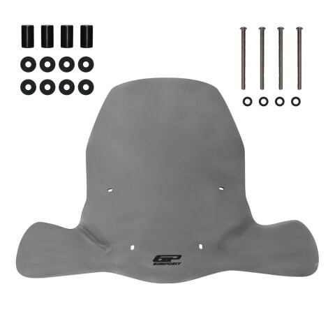 GP Kompozit Yamaha X-City 250 2007-2017 Uyumlu Ön Cam Füme