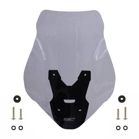 GP Kompozit Honda ADV 350 2023-2025 Uyumlu Baskılı Ön Cam Füme