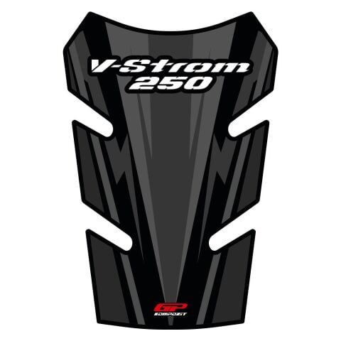 GP Kompozit Suzuki V-Strom 250 2017-2020 Uyumlu Tank Pad Siyah
