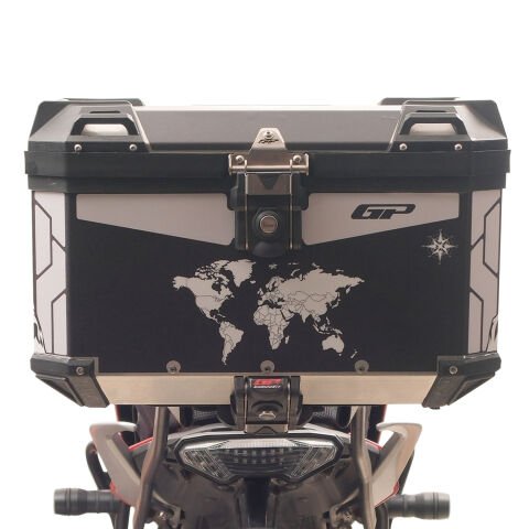 GP Kompozit DSN04 45 lt Alüminyum Motosiklet Çanta Uyumlu Sticker