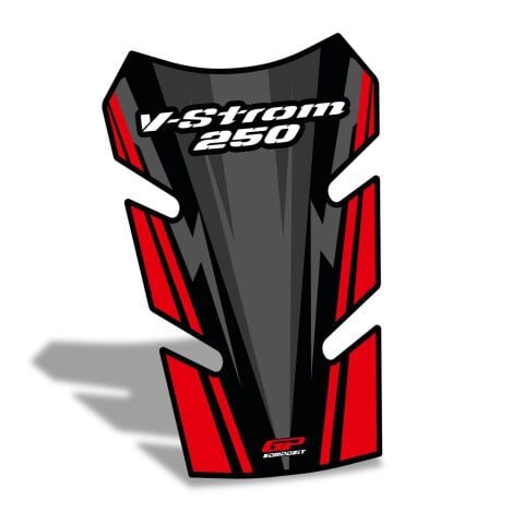 GP Kompozit Suzuki V-Strom 250 2017-2020 Uyumlu Tank Pad Kırmızı