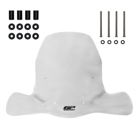 GP Kompozit Yamaha X-City 250 2007-2017 Uyumlu Ön Cam Şeffaf