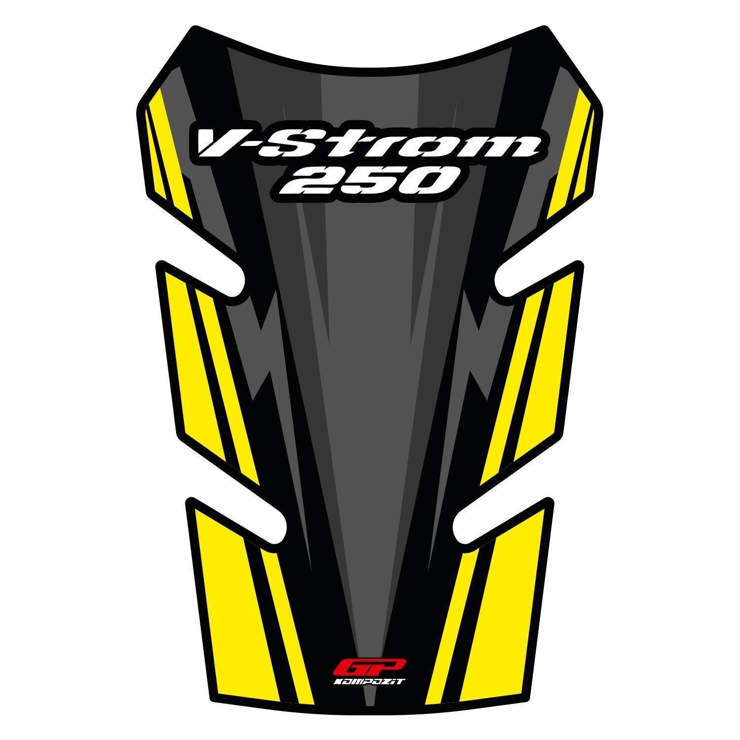 GP Kompozit Suzuki V-Strom 250 2017-2020 Uyumlu Tank Pad Sarı
